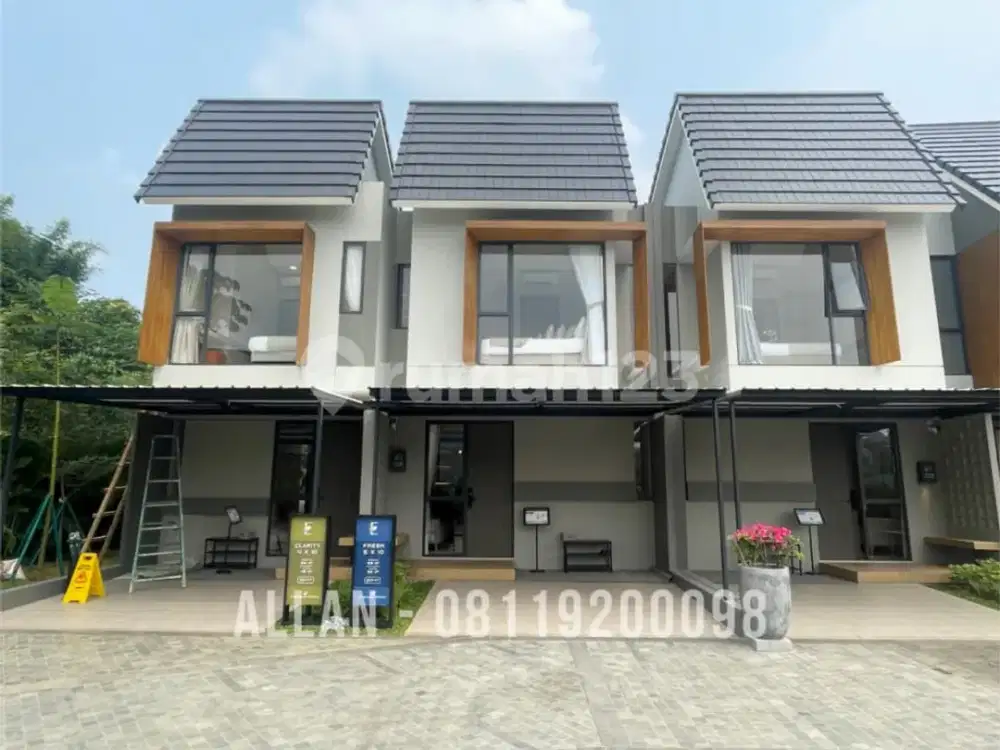 Dijual Rumah Baru Minimalis Cluster Elaia Gading Serpong BSD