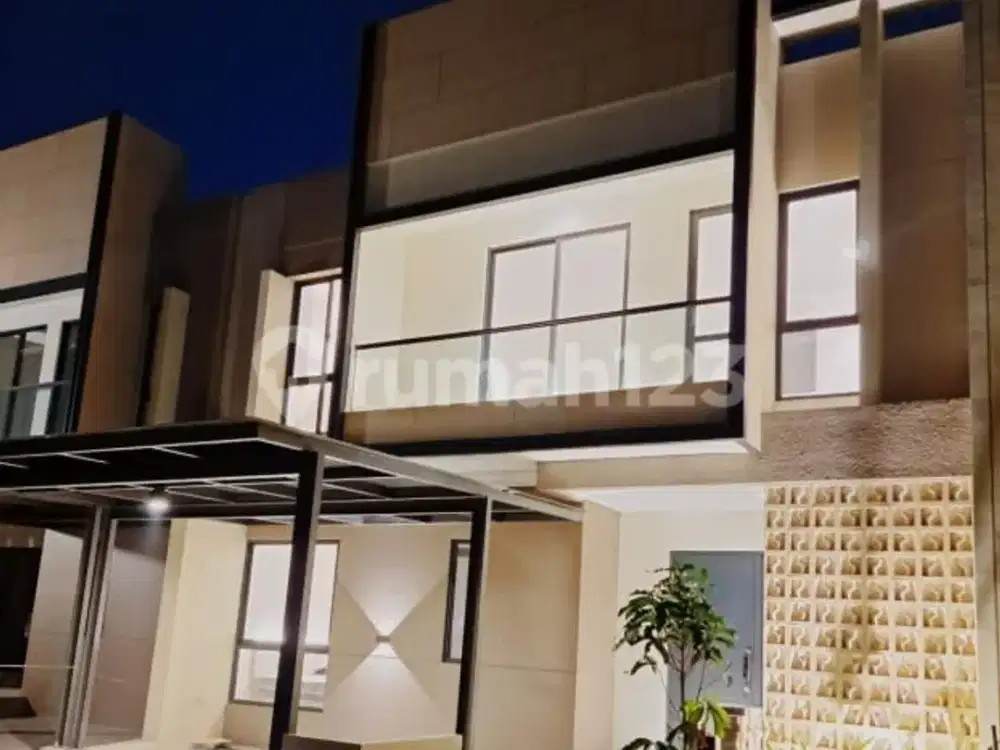 Rumah 4 Kamar Full Furnish Carson Summarecon Serpong Tangerang