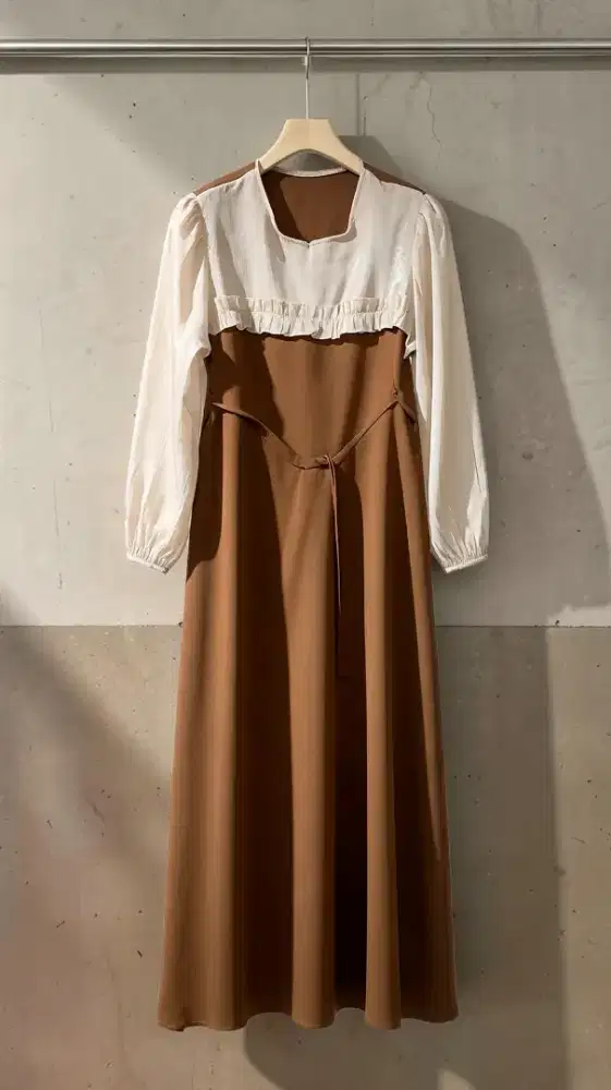 Bisa nego, Gamis syifa crinkel airflow premium high quality mix simer