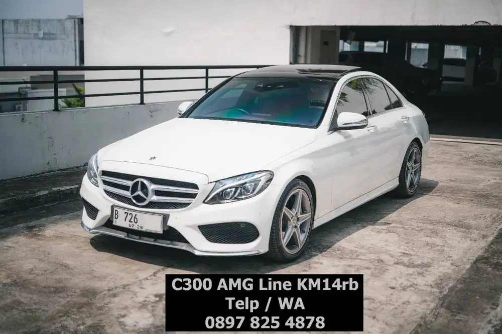 KM15rb C300 AMG Line W205 2018 mercedes G20 330i 2019 Benz putih tgn1