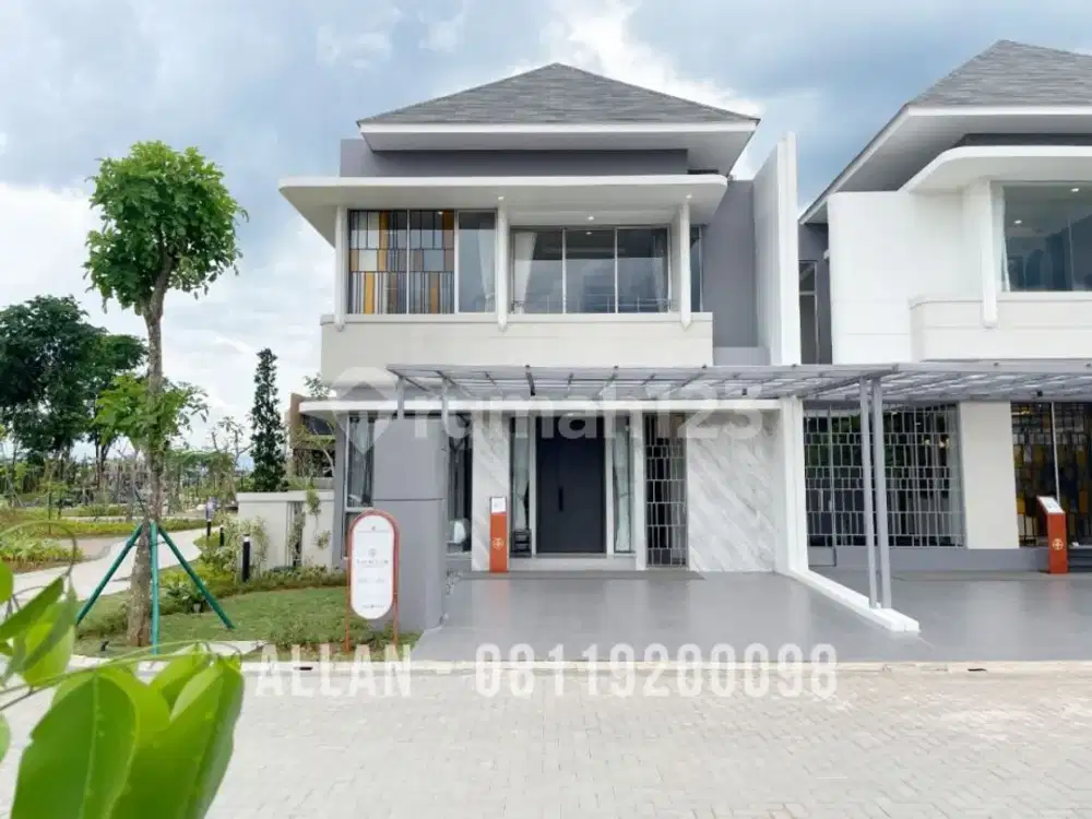 Rumah Cluster Fontis 8x15 Kawasan Lacovia Serpong Bsd Tangerang