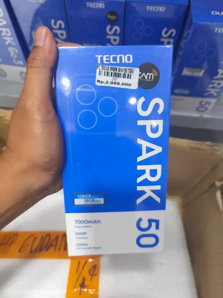 TECNO SPARK 50 8/128GB | ATLANTIS DAHSYAT