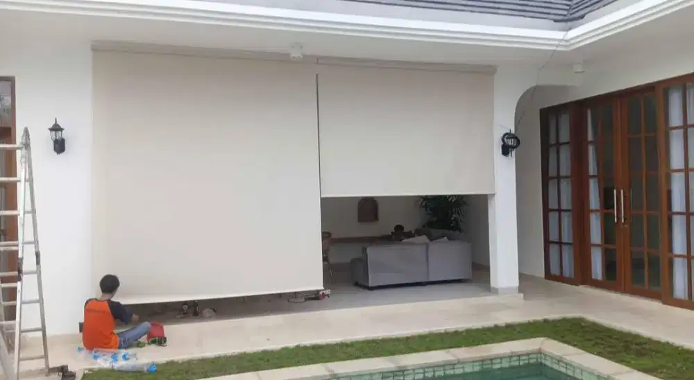 Jual Roller Blind Tirai Gulung | Gorden Minimalis | Wallpaper