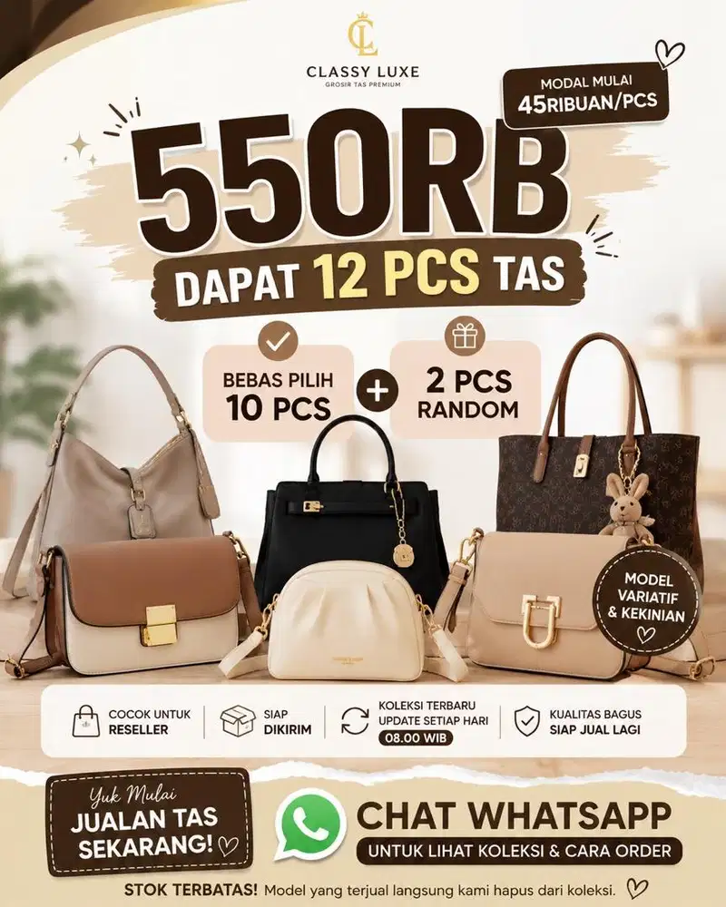 Paket usaha tas wanita
