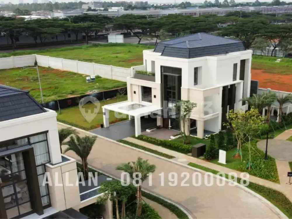 Rumah Tipe 12x20 cluster mewah Tresor BSD Gading Serpong