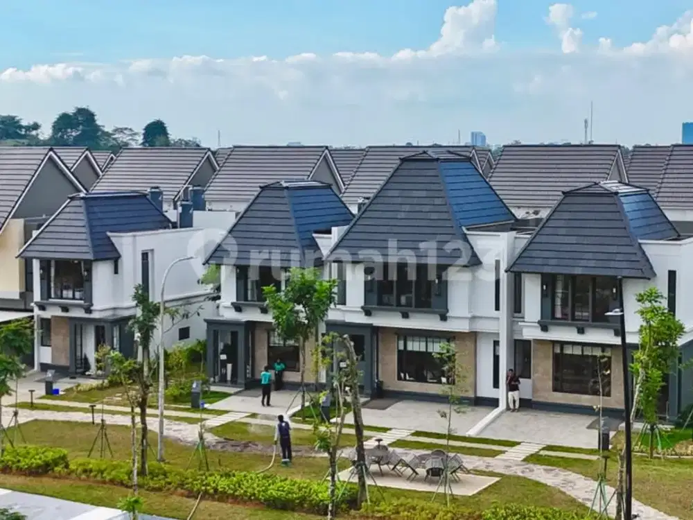 Rumah Siap Huni Disain Classic 2 Kamar Tidur BSD Serpong