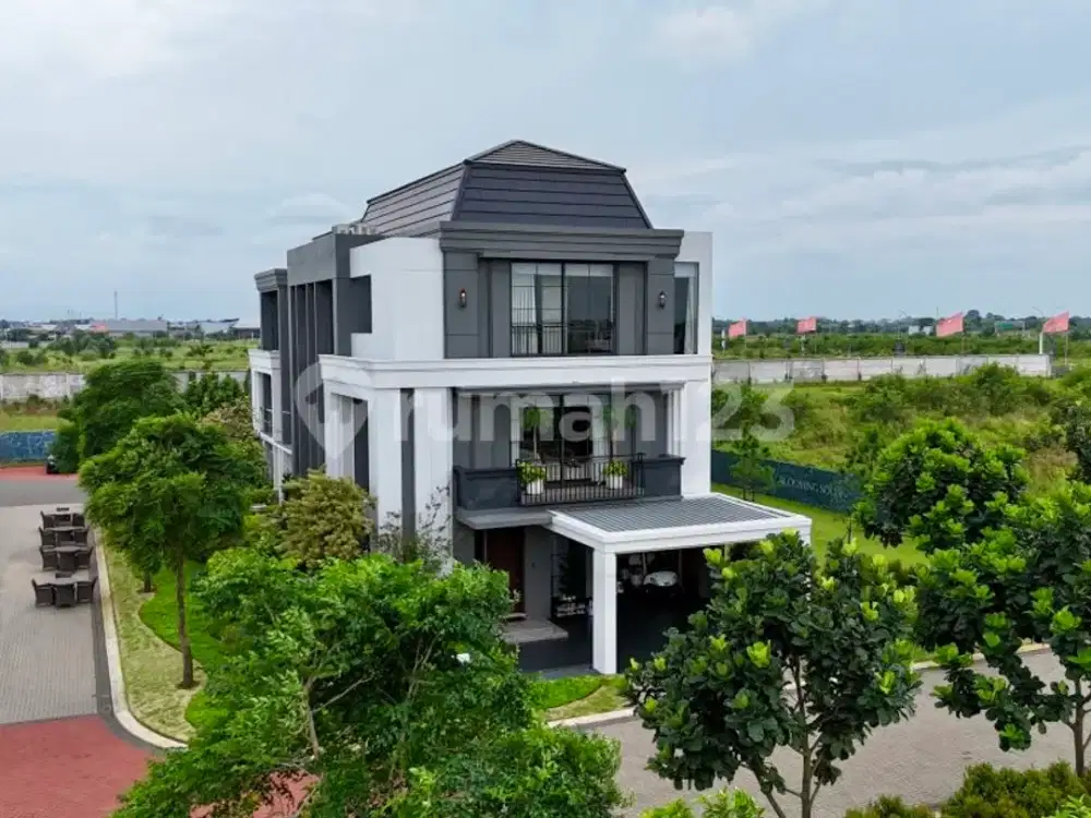 Rumah Sultan Mewah American Classic 4 Kamar di BSD Gading Serpong