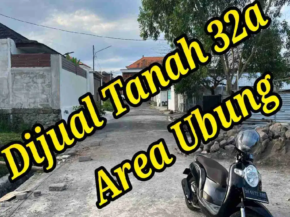 Dijual Tanah 32a di Jln Bina Kesuma Ubung Denpasar Barat Bali