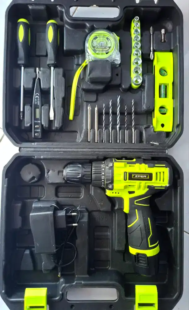 zper bor cordless brushless batere set