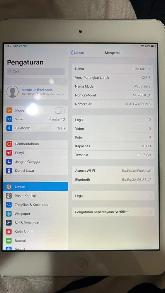 apple ipad mini 2
