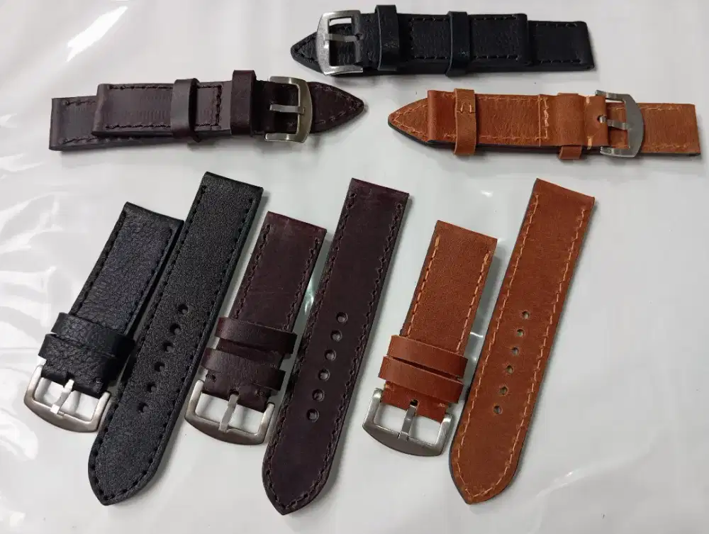 Strap kulit asli jam tangan