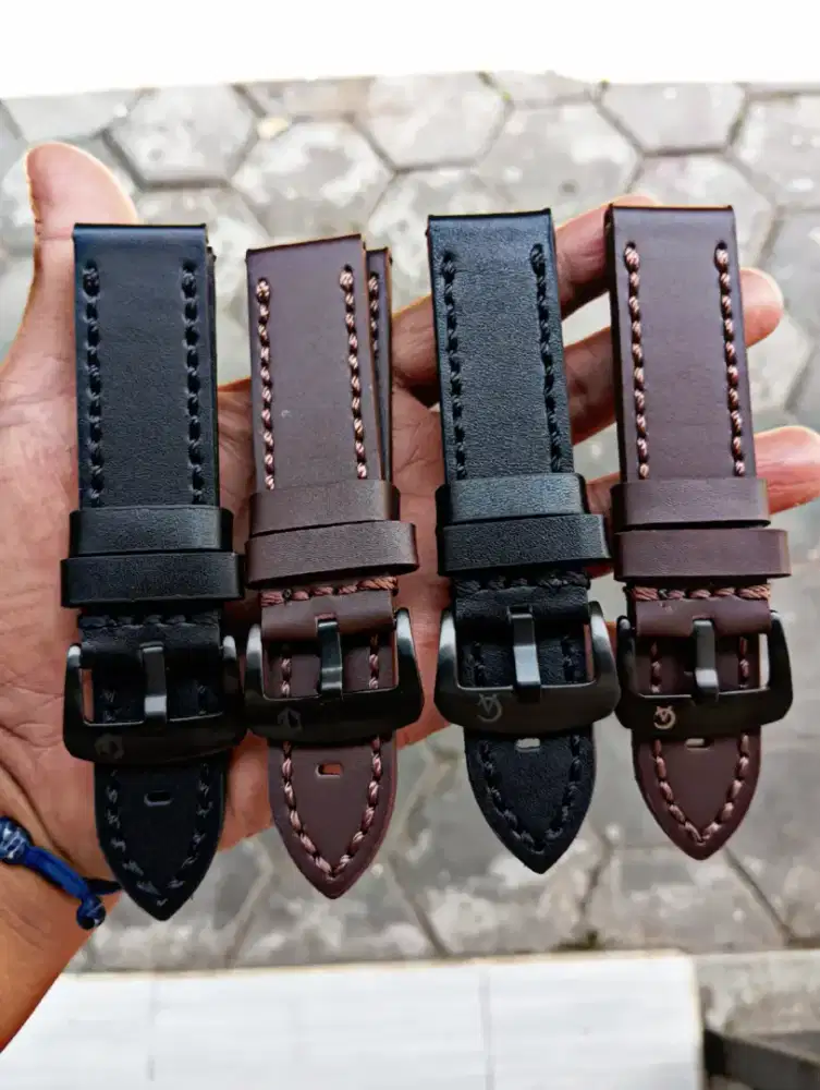 Strap kulit asli jam tangan Alexandre Christie dan Expedition
