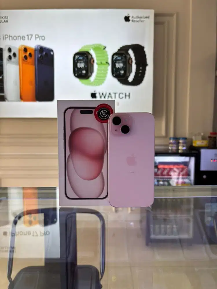 Iphone 15 128gb Warna Pink Garansi Resmi iBox 12 Bulan Hanya Open Box