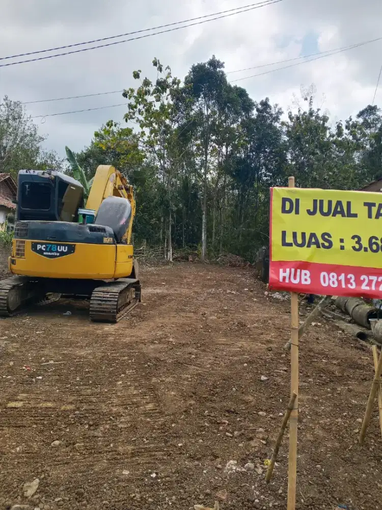 DIJUAL TNH SHM 3.687 m² JALUR UTAMA PROVINSI KAMULYAN TAMBAK, BANYUMAS