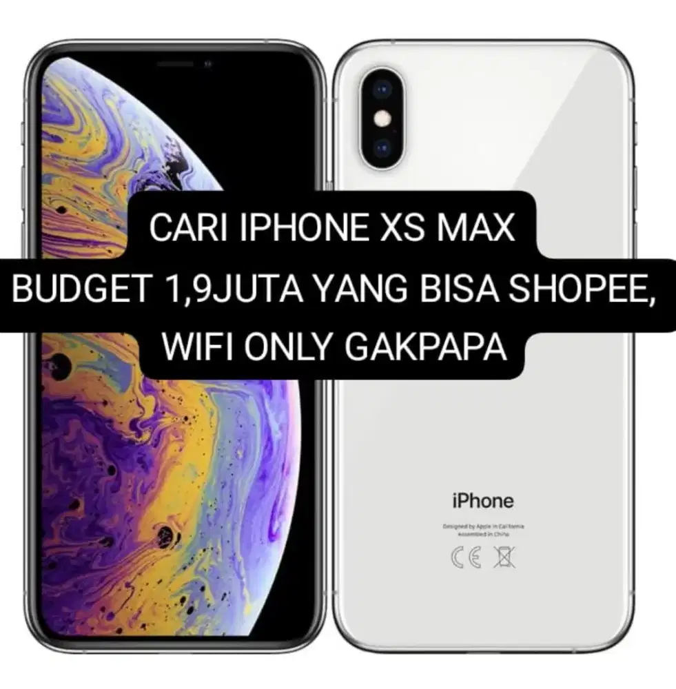 CARI IPHONE XS MAX,MINUSAN GAKPP