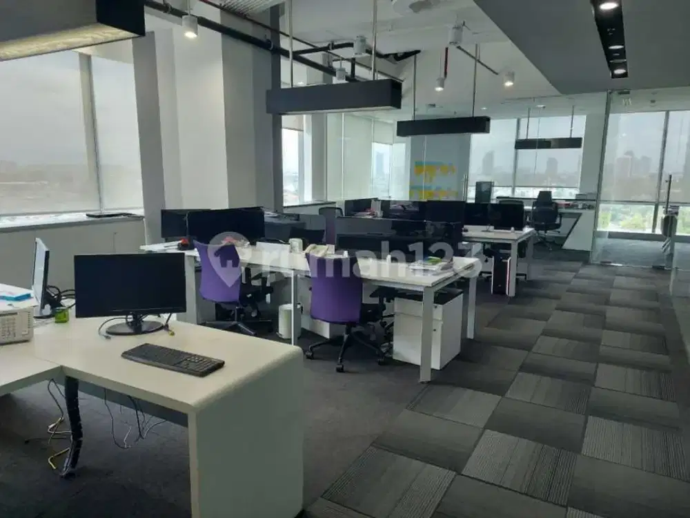 Office Semi Furnish di Eighty Eight Kota Kasablanka, Jaksel