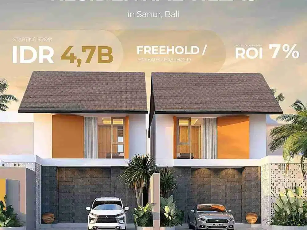 FREEHOLD VILLA ONE GATE SYSTEM DEKAT PLAZA RENON