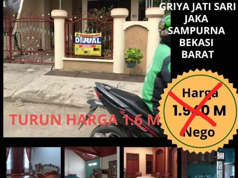 Rumah di siap huni di JakaSampurna Bekasi Barat Kota Bekasi