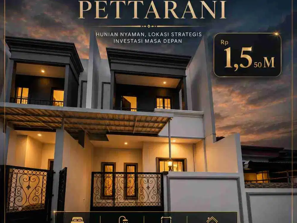 RUMAH JLN FAISAL DEKAT PETTARANI TENGAH KOTA MAKASSAR