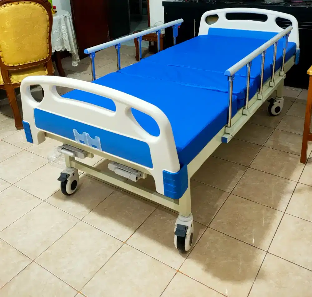 jual Bed 2 crank atau ranjang pasien 2 engkol