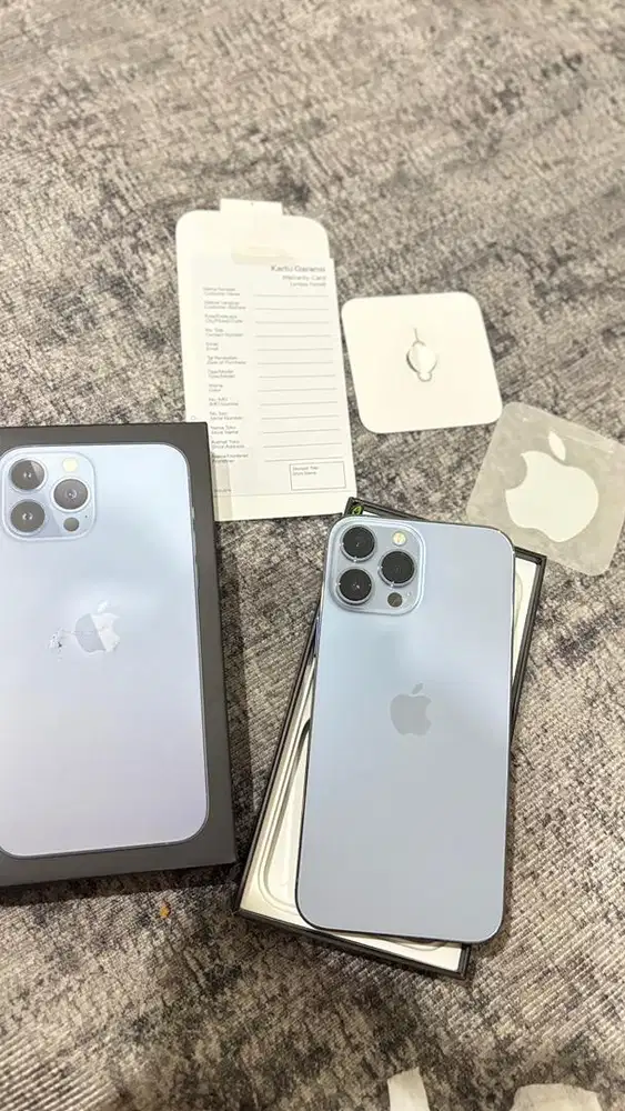 iPhone 13 promax sierra blue 128gb ex digimap