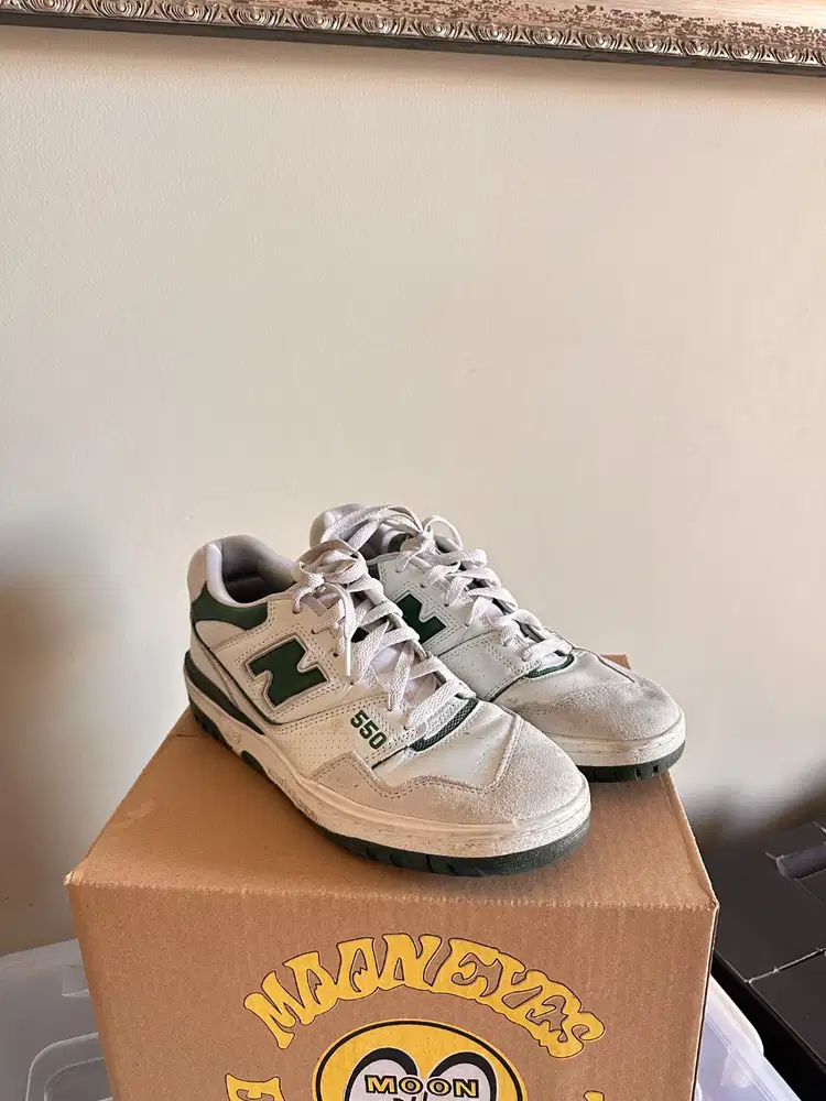 For Sale New Balance 550 (white green)