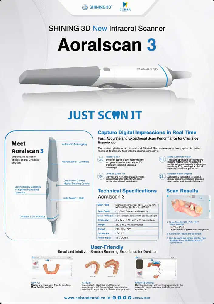 SHINING 3D Aoralscan 3