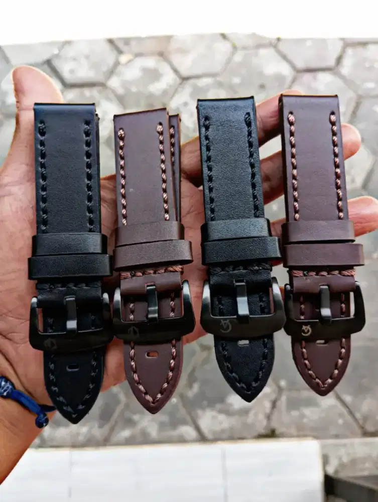 TALI KULIT ASLI JAM TANGAN ALEXANDRE CHRISTIE DAN EXPEDITION