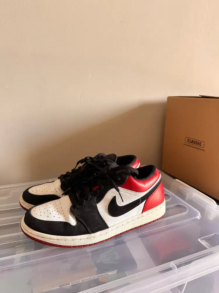 For Sale Air Jordan 1 Low SE Black Toe
