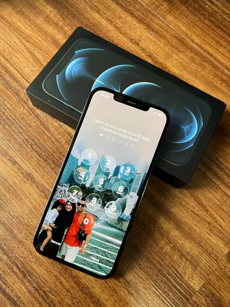 DIJUAL IPHONE 12 PRO MAX 256 IMEI PERMANEN BEACUKAI NO MINUS MULUS