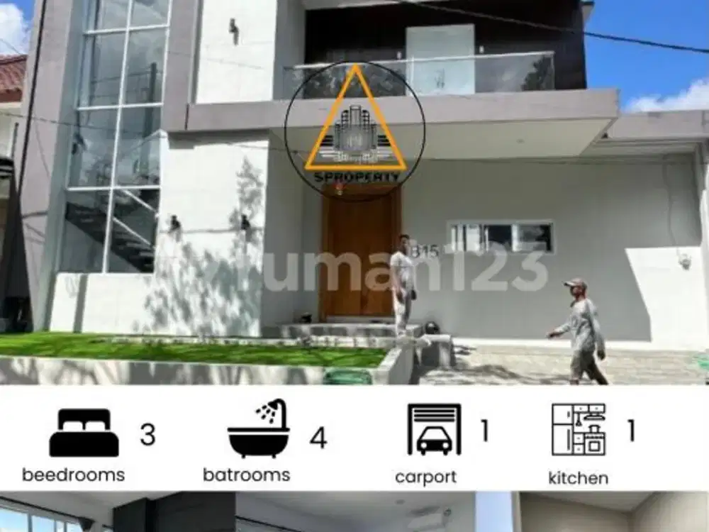 For Sale Modern Design Villa In Raya Canggu Kerobokan - Bali.
