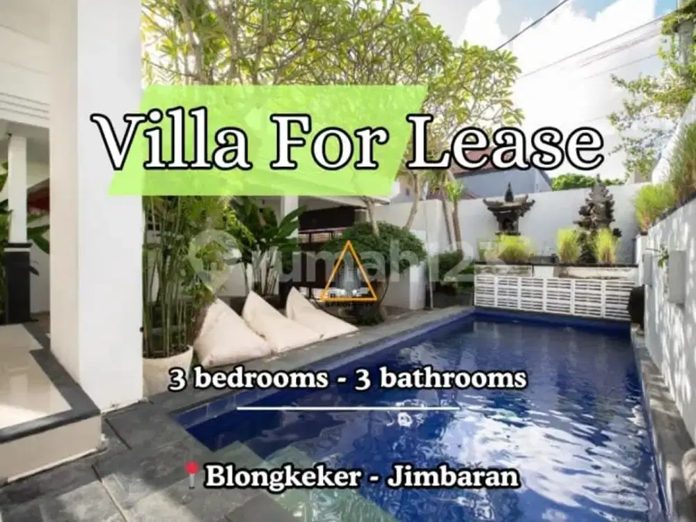 Private Villa 3 Bedrooms Fully Furnish In Jimbaran Near Balangan