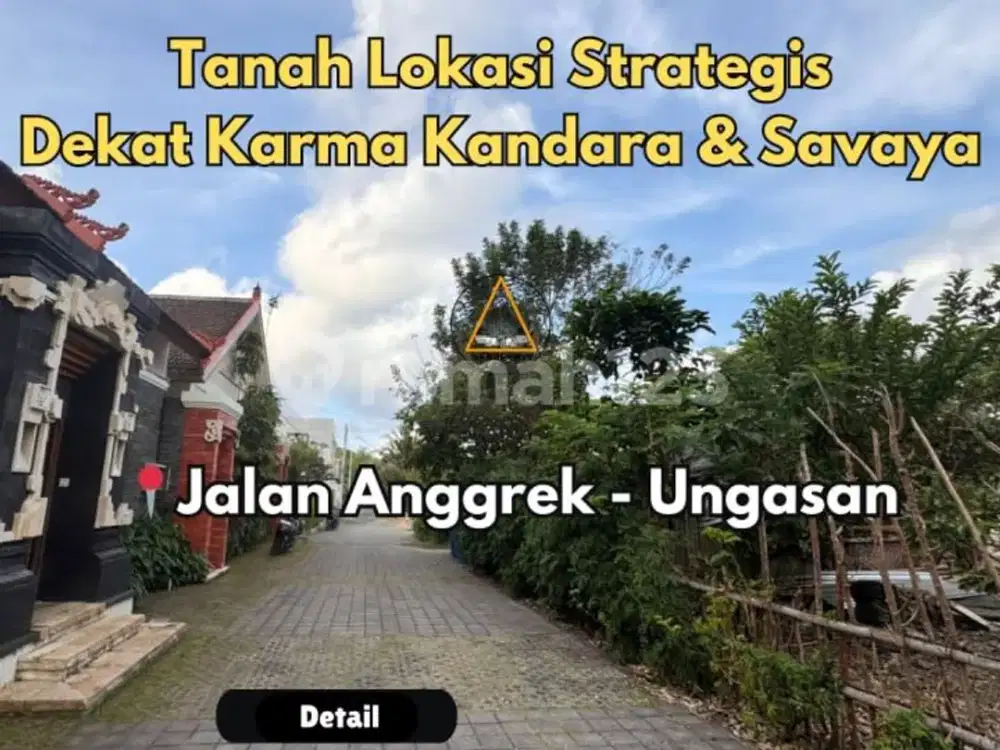 Tanah Lokasi Strategis Ungasan Dekat Karma Kandara & Savaya