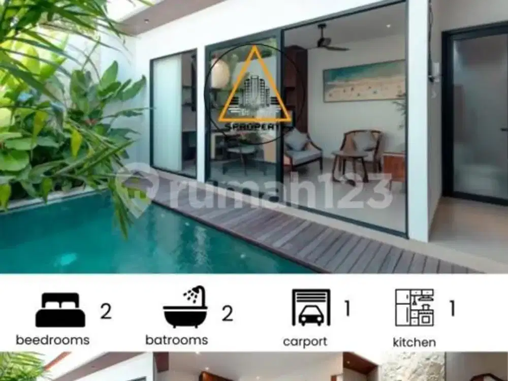 Villa For Sale Lokasi Premium dengan Akses Cepat ke Berbagai Fasilitas Pantai Jimbaran