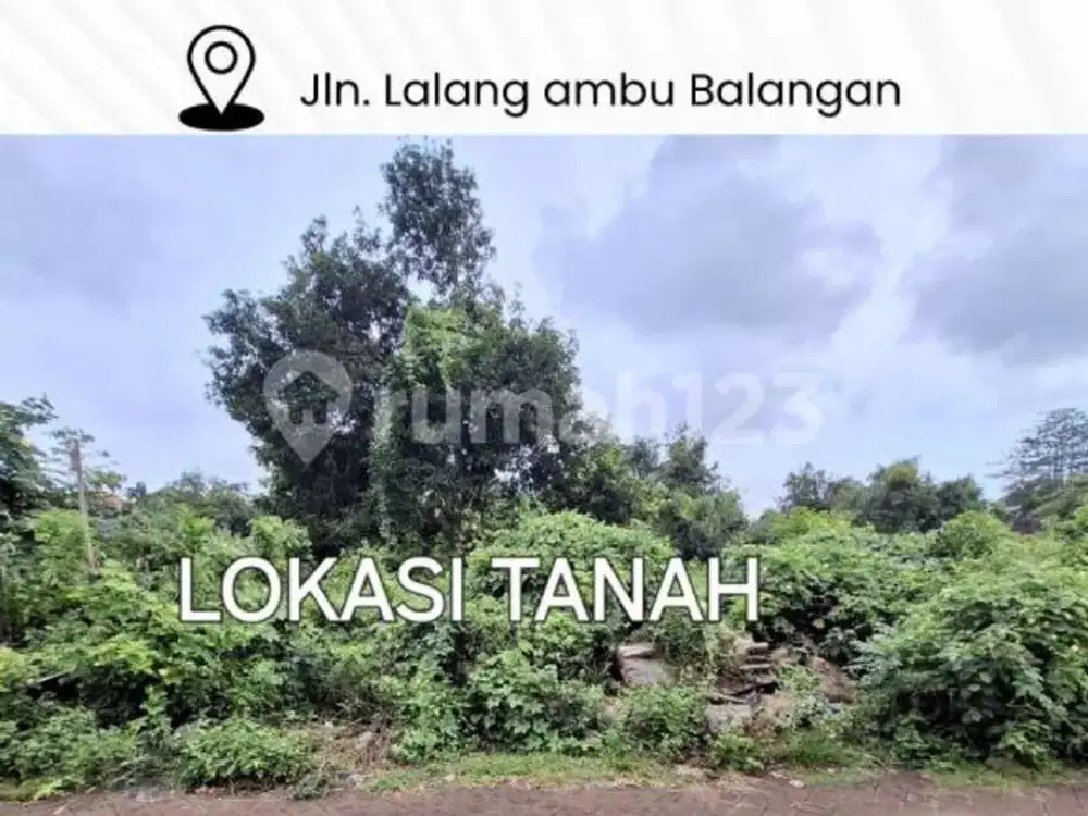 Dijual Tanah Kawasan Villa di Balangan
