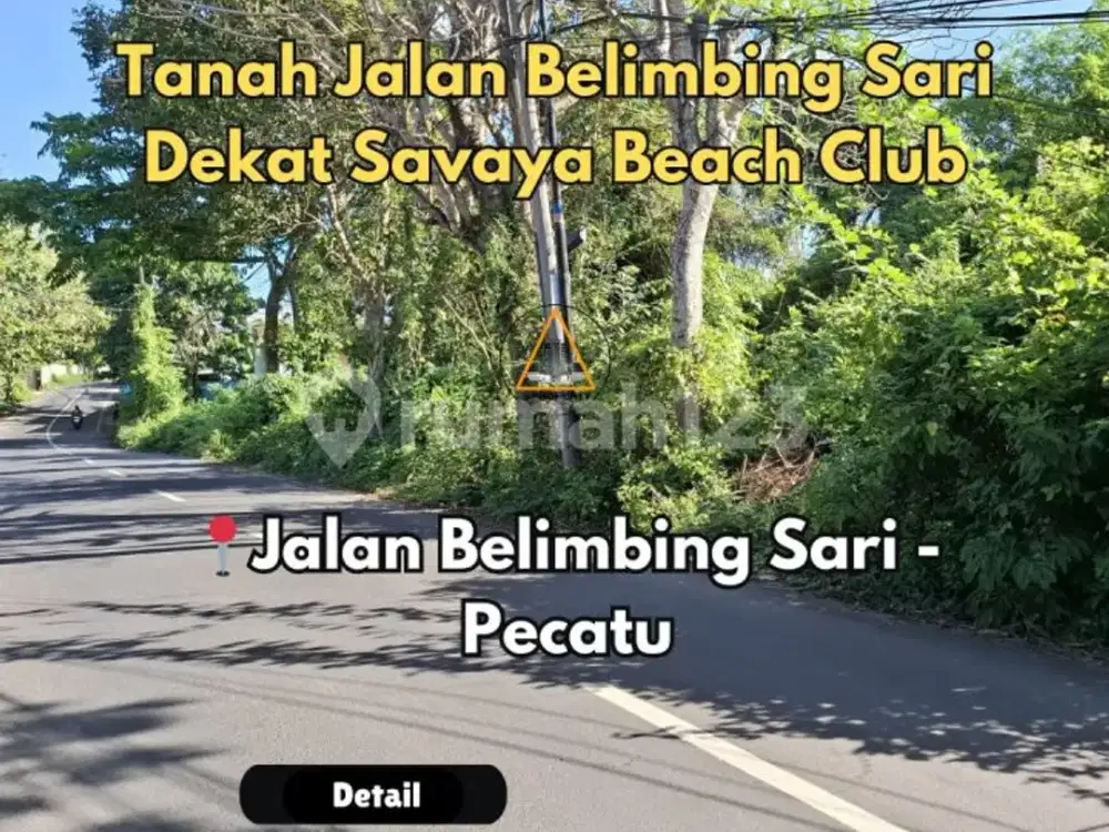 Tanah Jalan Utama Belimbing Sari Pecatu Dekat Savaya Beach Club