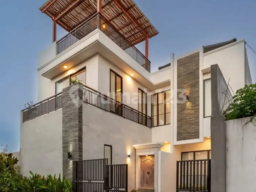 Dijual Villa Luxury dengan Pemandangan Gwk dan Pantai di Pecatu
