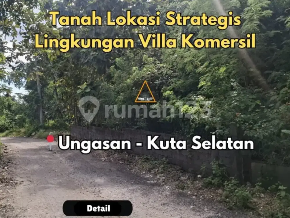 Tanah Lokasi Strategis di Central Ungasan