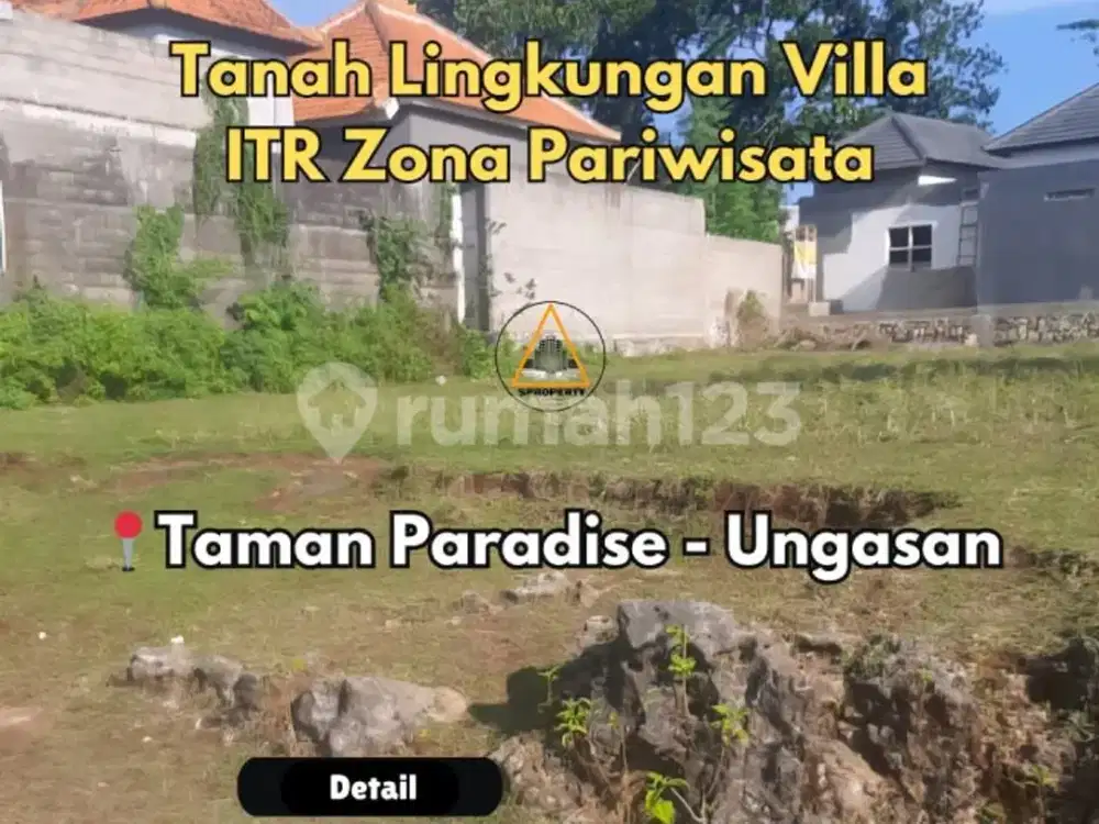 Tanah yang berlokasi di jalan Taman paradise Ungasan