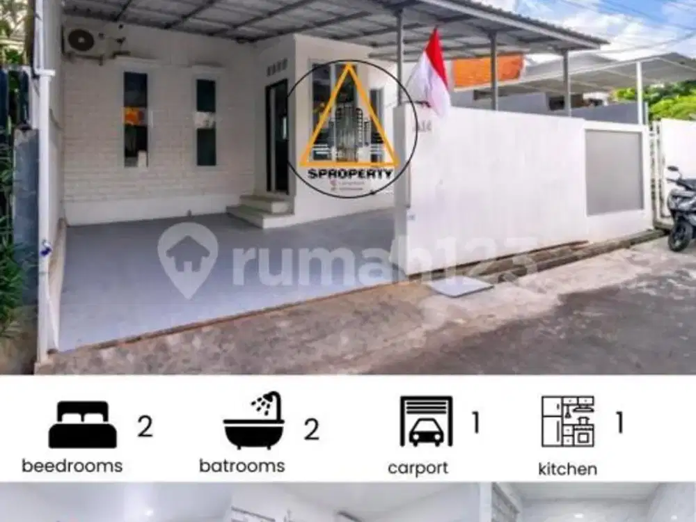Dijual Rumah Style Villa Lingkungan Cluster One Gate di Jln Pura Masuka Ungasan, Kuta Selatan - Bali