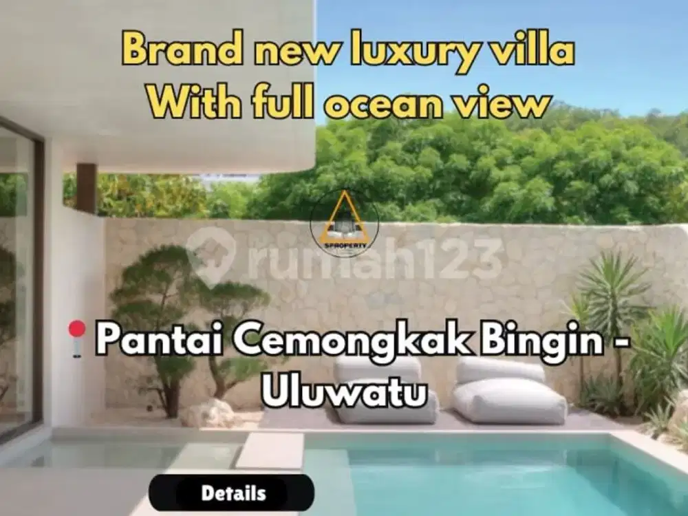Brand New Luxury Villa With Full Ocean View In Uluwatu