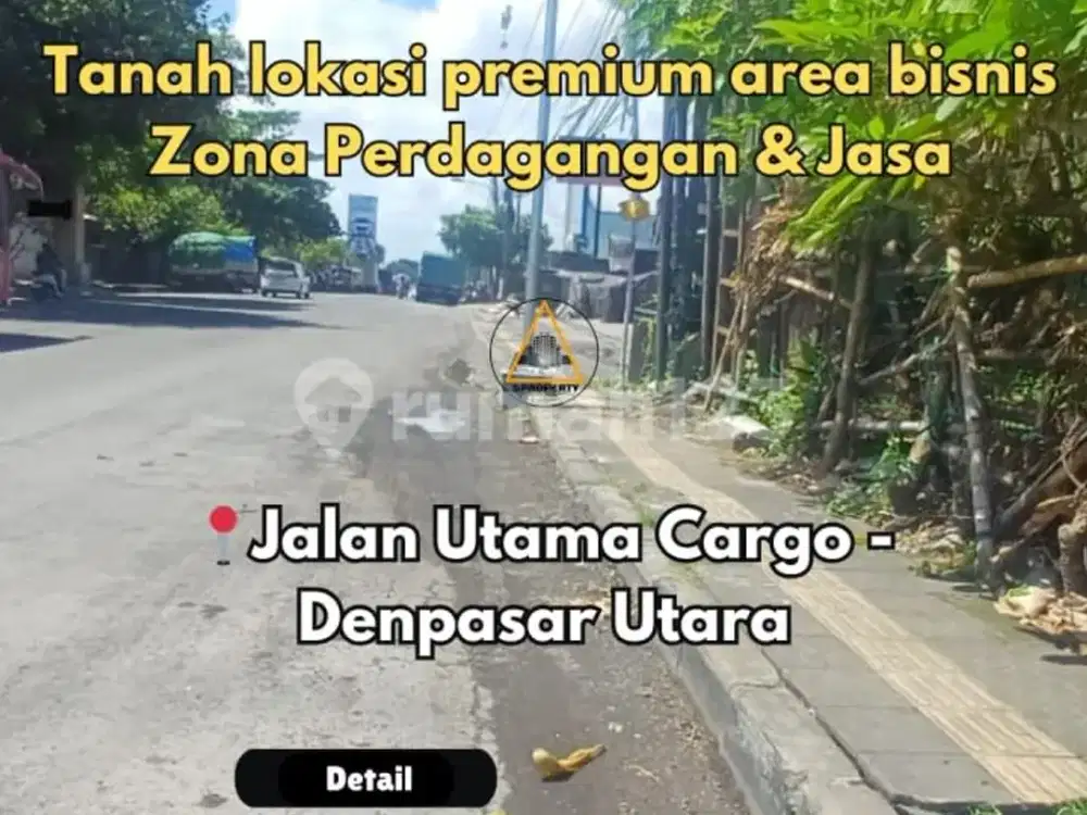 Tanah Lokasi Premium Area Bisnis di Jalan Utama Cargo