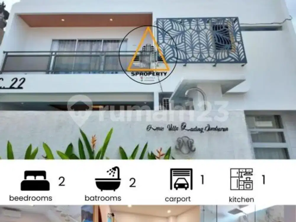 Dijual Villa Luxury One Gate Sistem di Kawasan Puri Gading Jimbaran - Bali