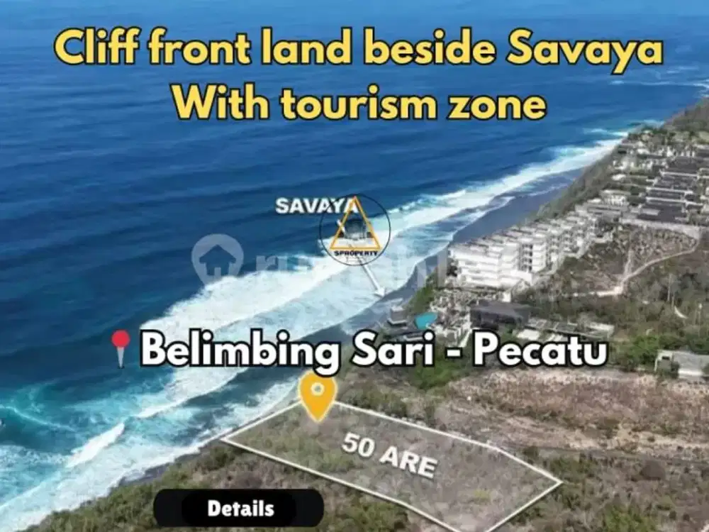 Cliff Front Land In Pecatu Beside Savaya Club
