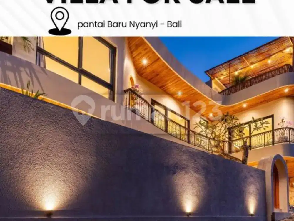Dijual Villa Pantai Baru Nyanyi - Bali