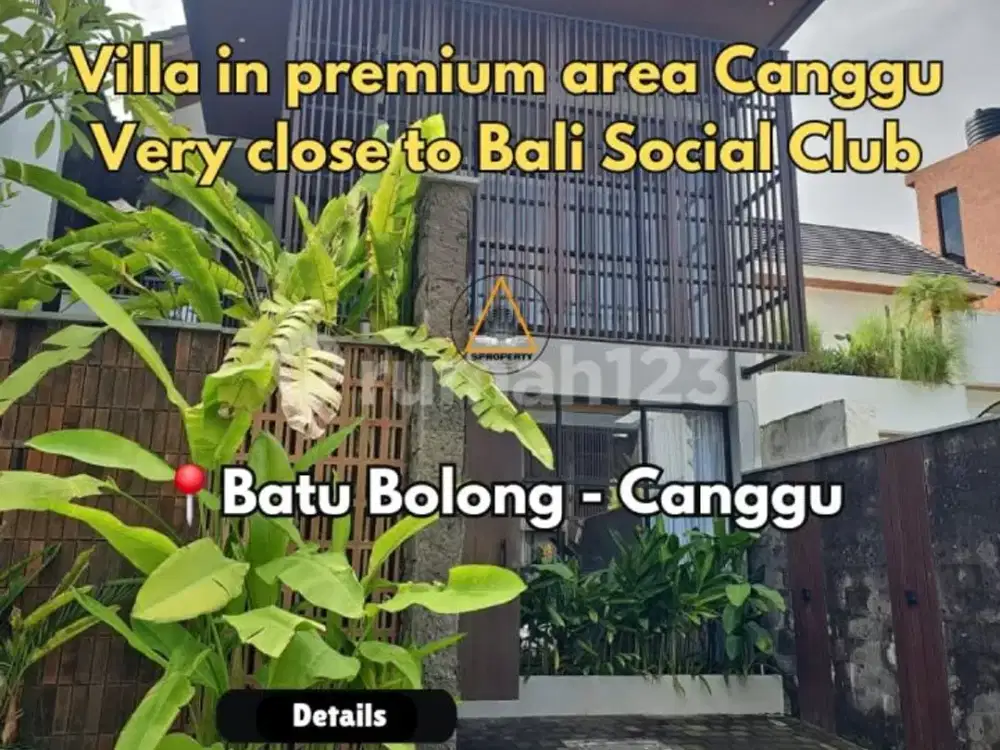 Modern Villa In A Premium Area Canggu Near To Bali Social Club