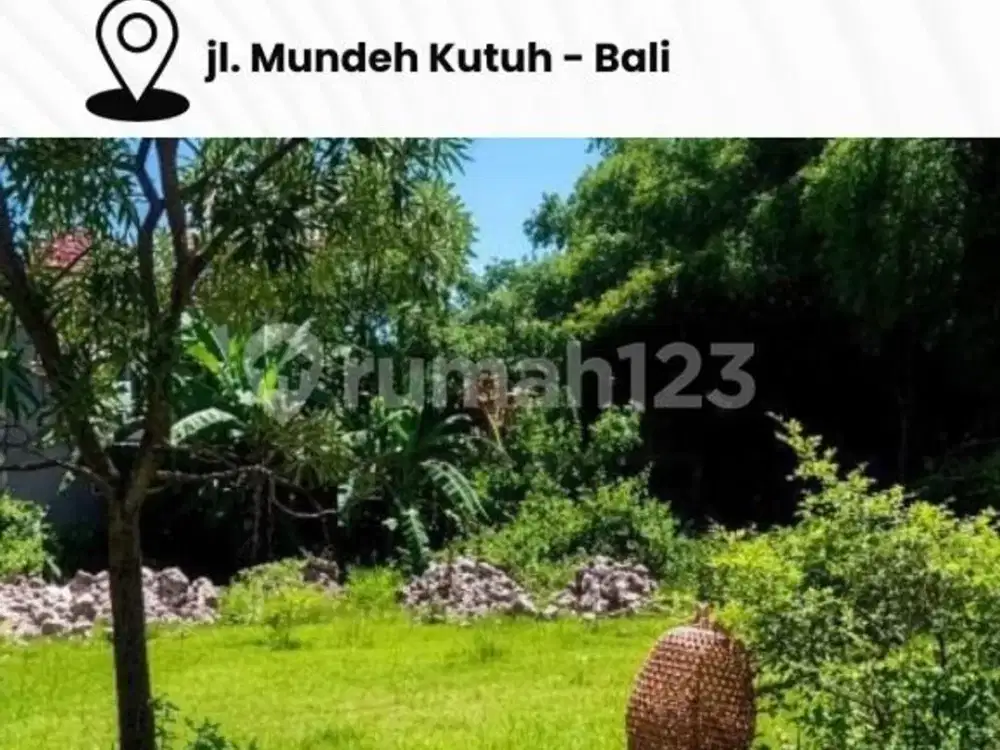 Dijual Tanah Lalu Jln Mundeh Kutuh - Bali