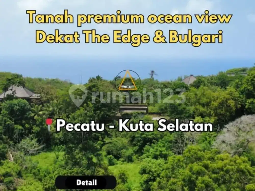 Tanah Premium View Laut Dekat The Edge dan Bulgari Resort