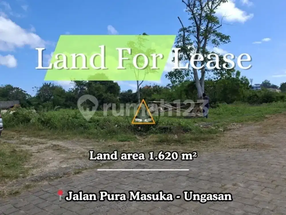 Land for leasehold in Ungasan Jalan Pura Masuka