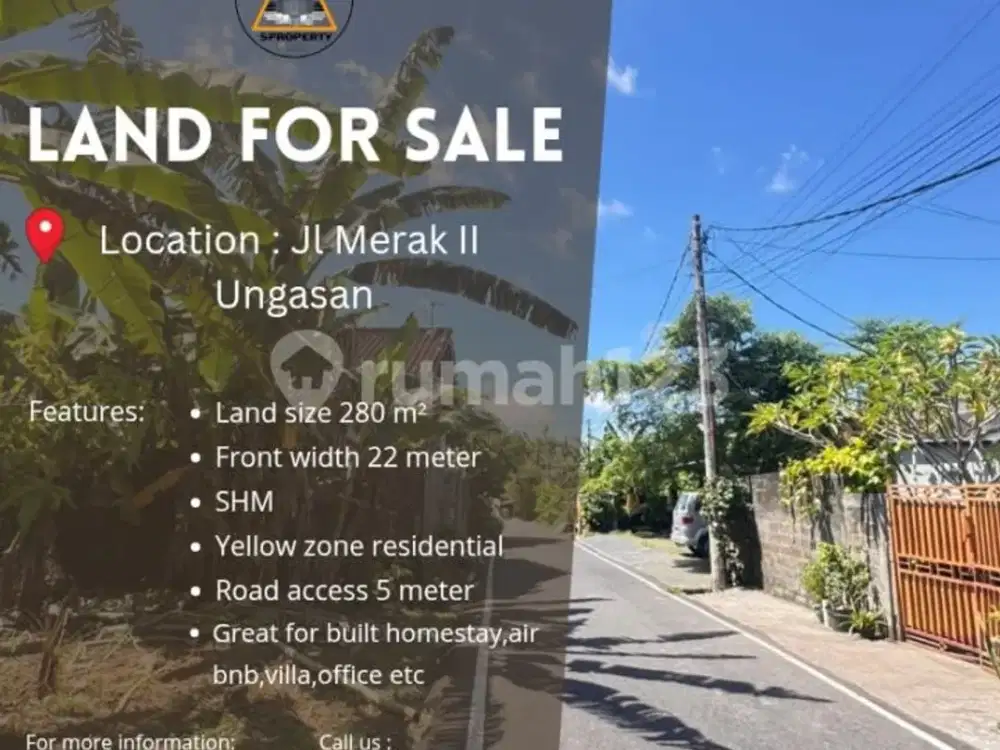 Tanah Dijual Harga Dibawah Pasaran Lokasi Lingkungan Villa